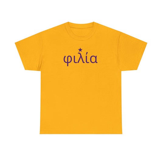 φιλία = FRIENDSHIP